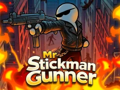 Igra Mr Stickman Gunner spletu