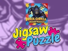 Igra Ninja Gorilla Jigsaw Puzzles spletu