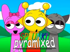 Igra Sprunki Pyramixed spletu