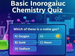 Igra Basic Inorganic Chemistry Quiz spletu