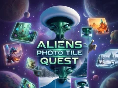 Igra Aliens Photo Tile Quest spletu