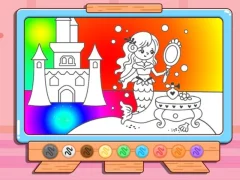 Igra Coloring Book: Mermaid Makeup spletu