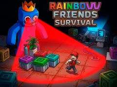 Igra Rainbow Friends Survival spletu