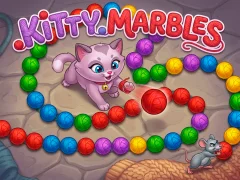 Igra Kitty Marbles spletu