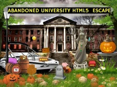 Igra Abandoned University Html5 Escape spletu