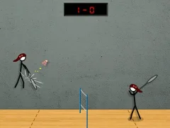 Igra Stick Figure Badminton 2 spletu
