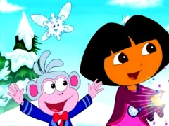 Igra Dora Find 5 Differences spletu