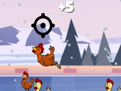 Igra Chicken Shooting 2D spletu