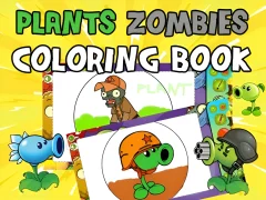 Igra Plants vs Zombies Coloring spletu