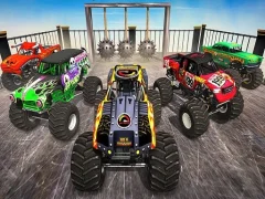 Igra Monster Truck Impossible Stunt Track spletu