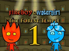 Igra Fireboy & Watergirl In The Forest Temple spletu