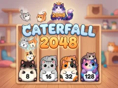 Igra Caterfall 2048 spletu