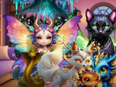 Igra Mysterious Familiars Enchanted Bestiary spletu