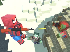 Igra Block Craft Zombie Attack spletu