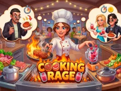 Igra Cooking Rage spletu