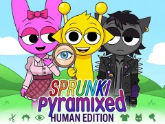 Igra Sprunki Pyramixed: Human Edition spletu
