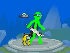 Igra Stickman Mega Boss Battles! spletu
