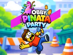 Igra Obby Pinata Party spletu