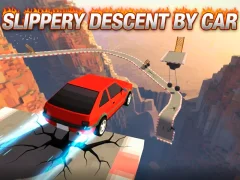 Igra Slippery Descent By Car spletu