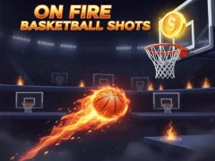Igra On Fire Basketball Shots spletu
