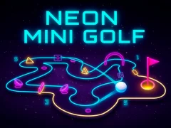 Igra Neon Mini Golf spletu