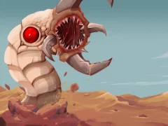 Igra Deep Worm spletu