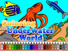 Igra Coloring Underwater World spletu