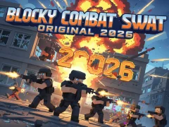 Igra Blocky Combat Swat Original 2026 spletu