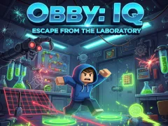 Igra Obby: IQ Escape from the Laboratory spletu