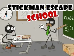 Igra Stickman Escape School spletu