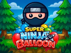 Igra Super Ninja Balloon spletu