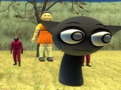 Igra Squid Game Sprunki Hide spletu