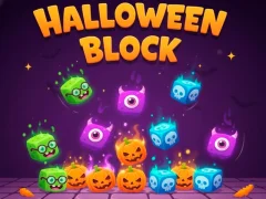 Igra Halloween Block spletu
