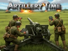Igra Artillery Time spletu