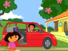 Igra Dora The explorer Dora's Ride-Along City Adventure spletu