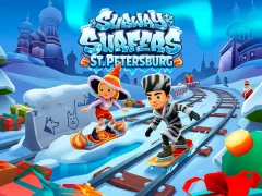 Igra Subway Surfers St. Petersburg spletu