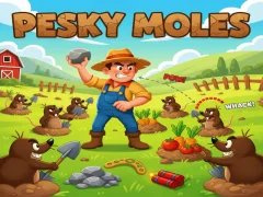 Igra Pesky Moles spletu