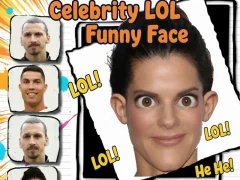 Igra Celebrity LOL Funny Face spletu