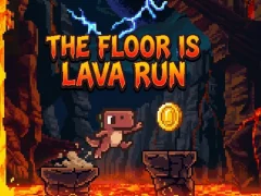Igra The Floor is Lava Run spletu