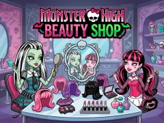 Igra Monster High Beauty Shop spletu