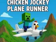 Igra Chicken Jockey Plane Runner spletu
