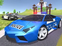 Igra Police Car Simulator 3d spletu