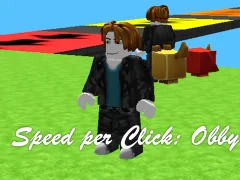 Igra Speed per Click: Obby spletu
