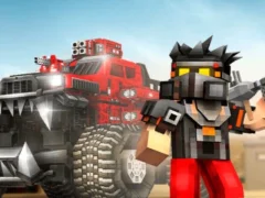 Igra Blocky Cars: Car Battle spletu