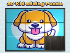 Igra 3D Kid Sliding Puzzle spletu