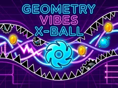 Igra Geometry Vibes X-Ball spletu