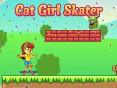 Igra Cat Girl Skater spletu