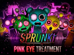 Igra Sprunki: Pink Eye Treatment spletu