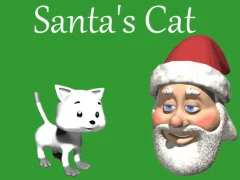 Igra Santa's Cat spletu