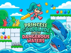 Igra Princess Goldblade and the Dangerous Waters spletu